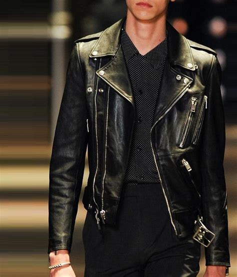 saint laurent leather jacket replica|saint laurent leather jacket price.